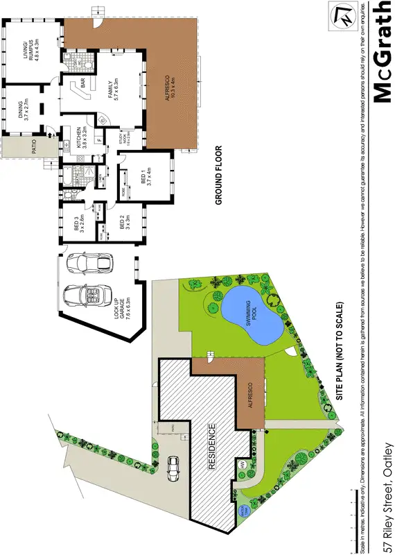 Floorplan of Homely house listing, 57 Riley Street, Oatley NSW 2223
