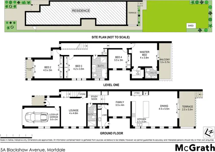 Floorplan of Homely house listing, 5A Blackshaw Avenue, Mortdale NSW 2223
