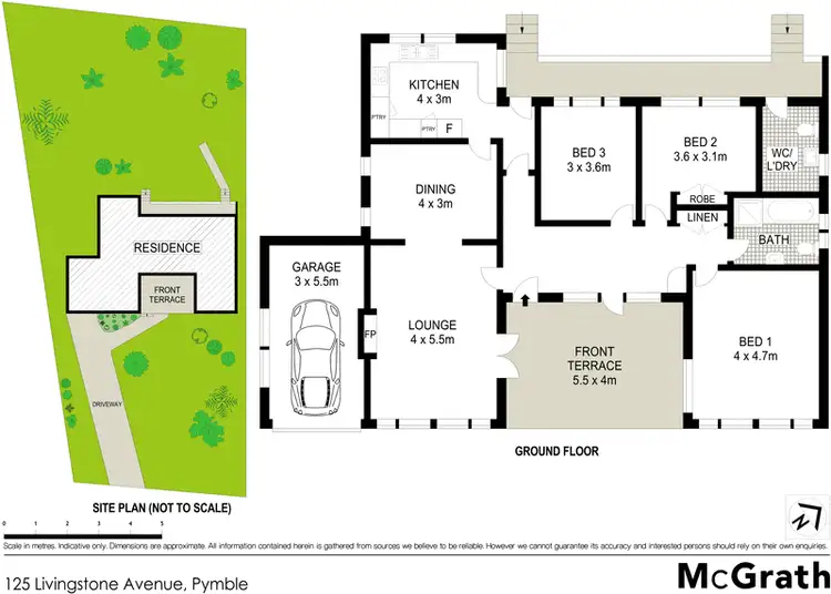 Floorplan of Homely house listing, 125 Livingstone Avenue, Pymble NSW 2073