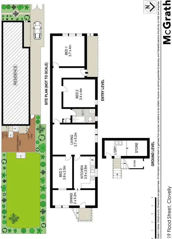 Floorplan of Homely house listing, 19 Flood Street, Clovelly NSW 2031