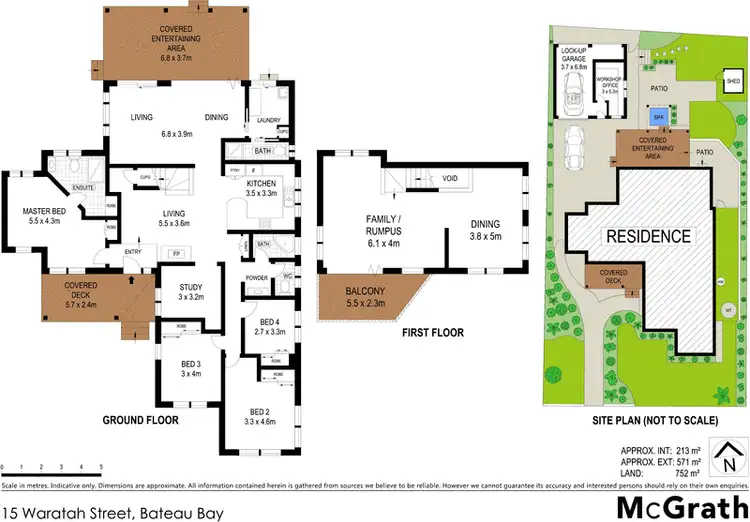 Floorplan of Homely house listing, 15 Waratah Street, Bateau Bay NSW 2261