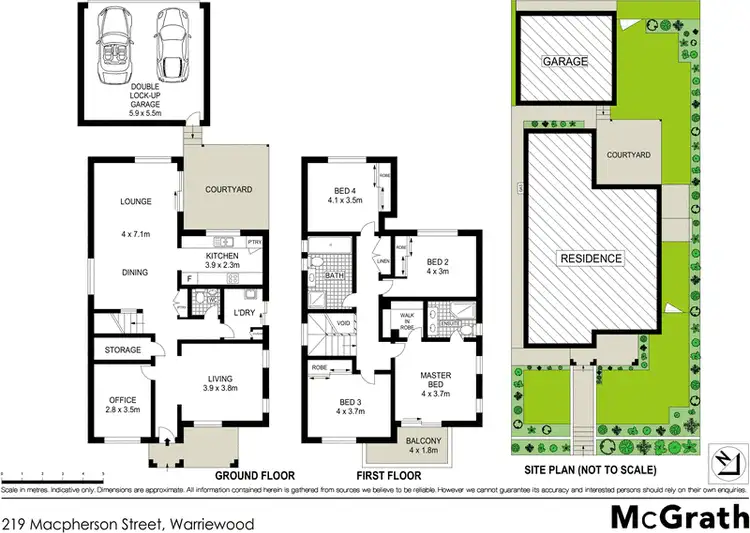 Floorplan of Homely house listing, 219 Macpherson Street, Warriewood NSW 2102