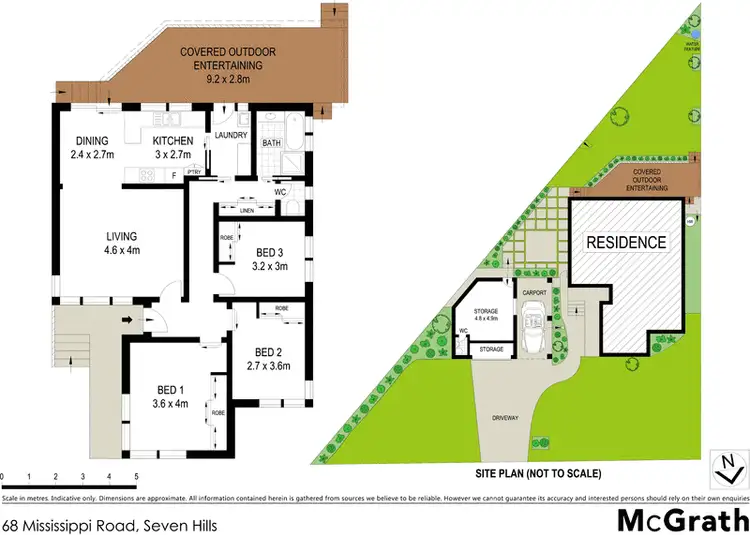 Floorplan of Homely house listing, 68 Mississippi Road, Seven Hills NSW 2147