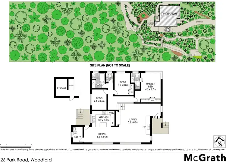 Floorplan of Homely house listing, 26 Park Road, Woodford NSW 2778
