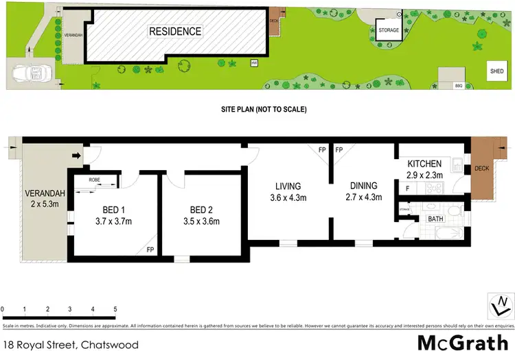 Floorplan of Homely house listing, 18 Royal Street, Chatswood NSW 2067