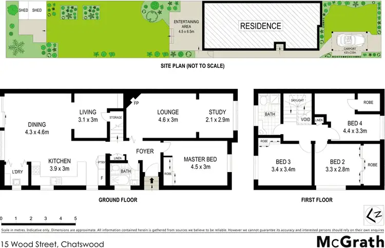 Floorplan of Homely house listing, 15 Wood Street, Chatswood NSW 2067
