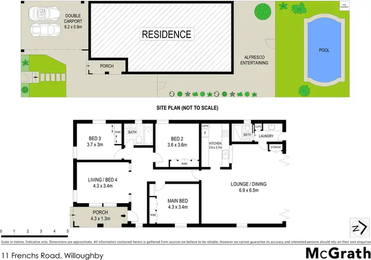 Floorplan of Homely house listing, 11 Frenchs Road, Willoughby NSW 2068