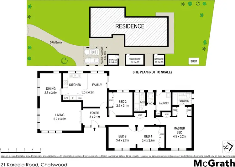 Floorplan of Homely house listing, 21 Kareela Road, Chatswood NSW 2067