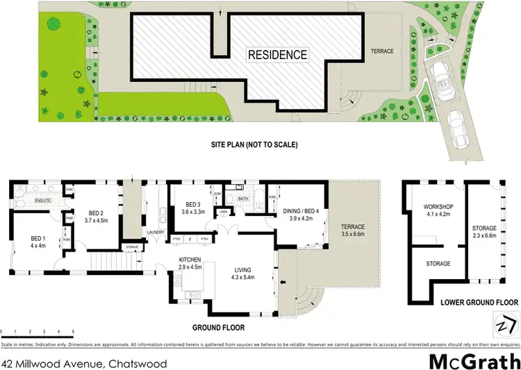 Floorplan of Homely house listing, 42 Millwood Avenue, Chatswood NSW 2067