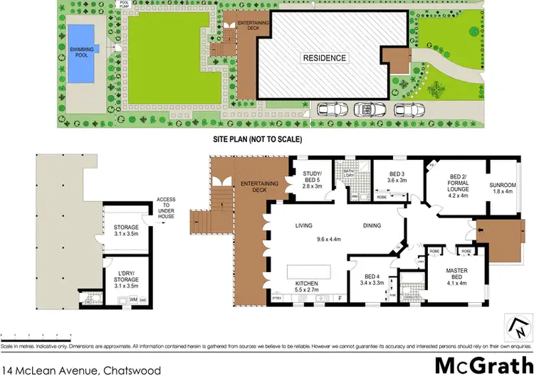 Floorplan of Homely house listing, 14 McLean Avenue, Chatswood NSW 2067
