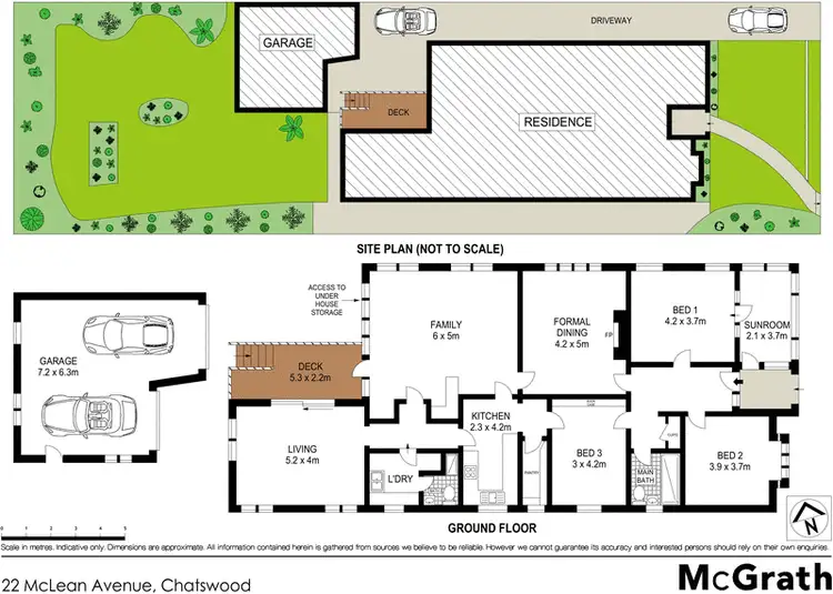Floorplan of Homely house listing, 22 McLean Avenue, Chatswood NSW 2067