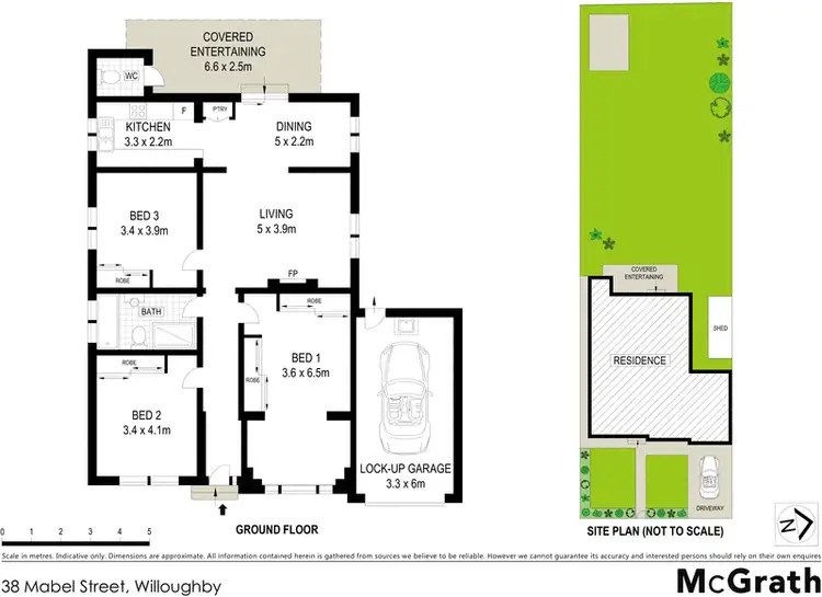 Floorplan of Homely house listing, 38 Mabel Street, Willoughby NSW 2068