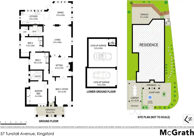 Floorplan of Homely house listing, 57 Tunstall Avenue, Kingsford NSW 2032