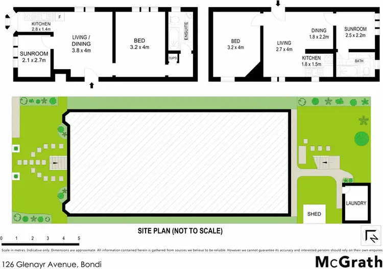 Floorplan of Homely apartment listing, 126 Glenayr Avenue, Bondi NSW 2026