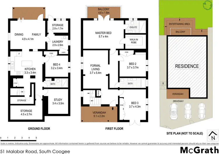 Floorplan of Homely house listing, 51 Malabar Road, South Coogee NSW 2034