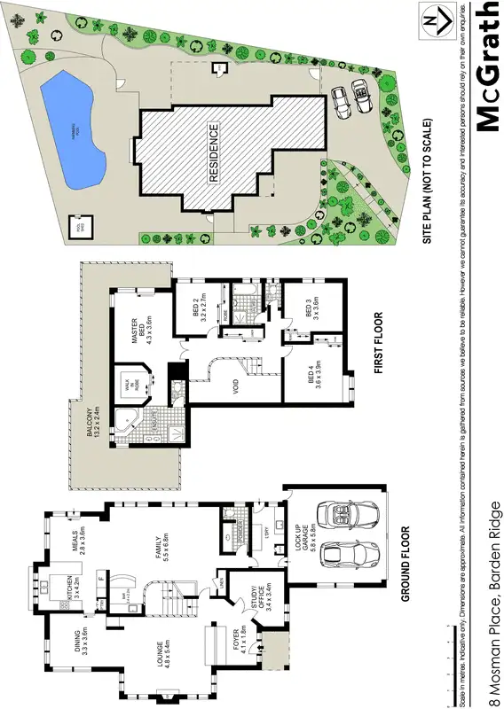 Floorplan of Homely house listing, 8 Mosman Place, Barden Ridge NSW 2234