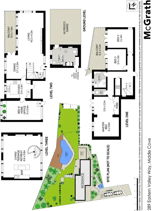 Floorplan of Homely house listing, 289 Eastern Valley Way, Middle Cove NSW 2068