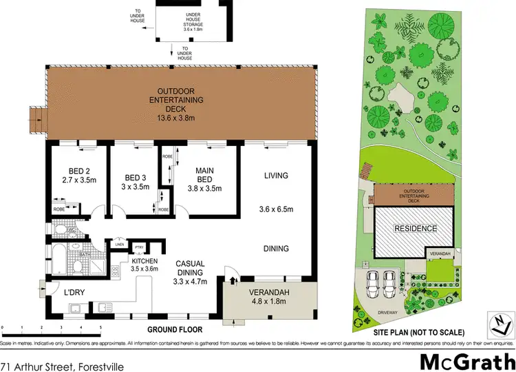Floorplan of Homely house listing, 71 Arthur Street, Forestville NSW 2087