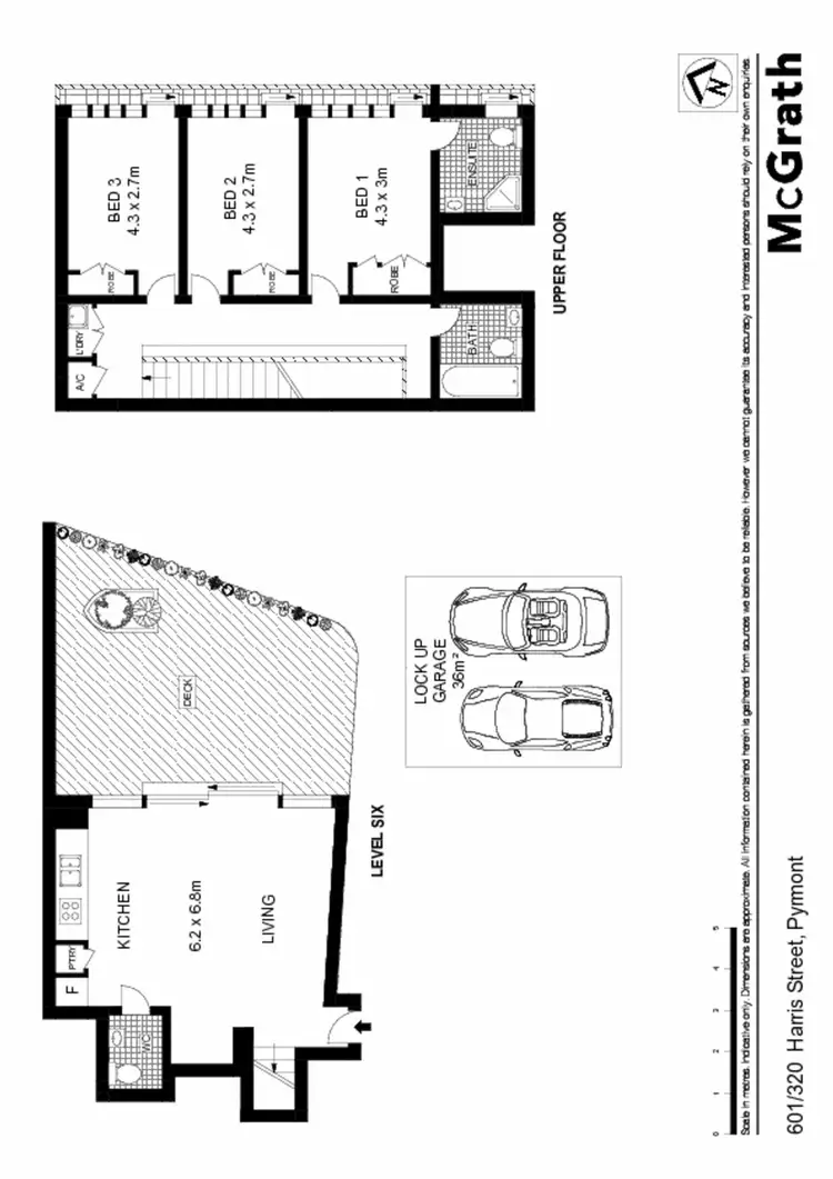 Floorplan of Homely apartment listing, 601/320 Harris Street, Pyrmont NSW 2009