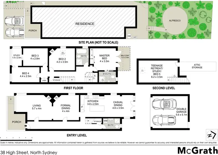 Floorplan of Homely house listing, 38 High Street, North Sydney NSW 2060