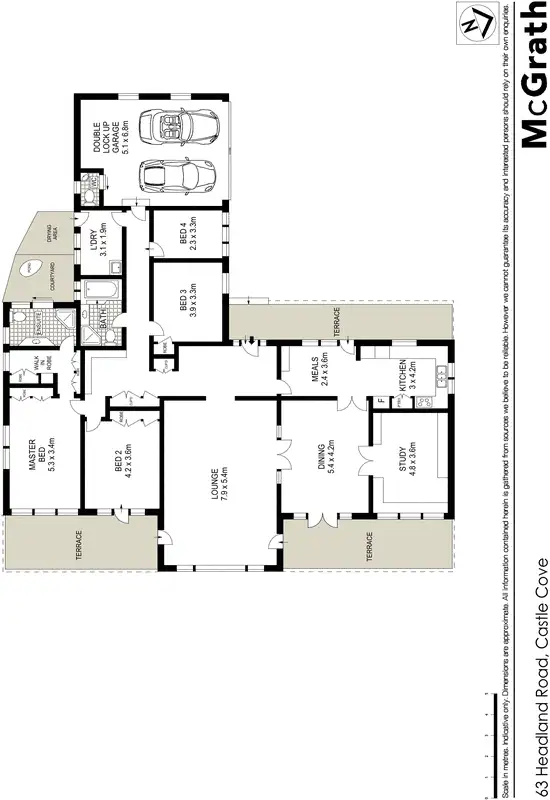 Floorplan of Homely house listing, 63 Headland Road, Castle Cove NSW 2069