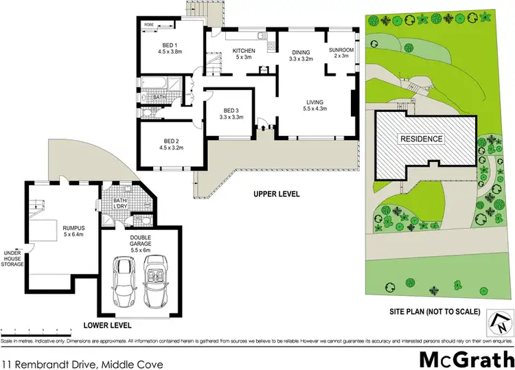 Floorplan of Homely house listing, 11 Rembrandt Drive, Middle Cove NSW 2068
