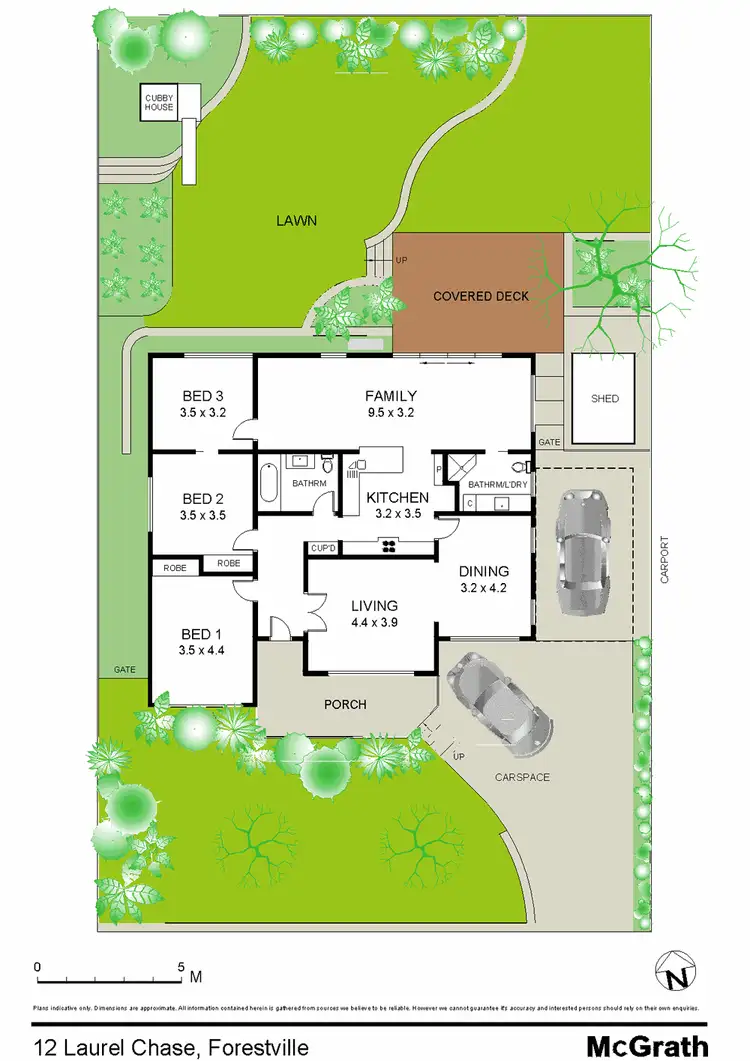 Floorplan of Homely house listing, 12 Laurel Chase, Forestville NSW 2087