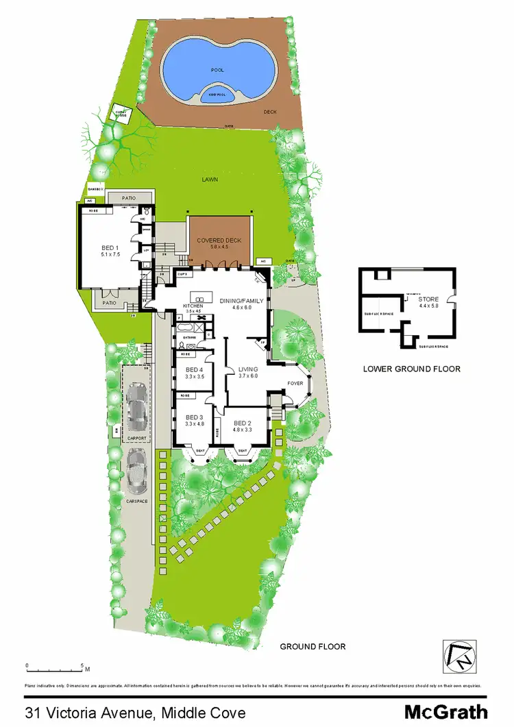 Floorplan of Homely house listing, 31 Victoria Avenue, Middle Cove NSW 2068