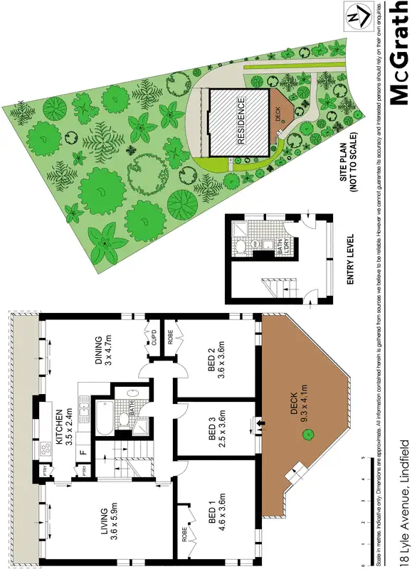 Floorplan of Homely house listing, 18 Lyle Avenue, Lindfield NSW 2070