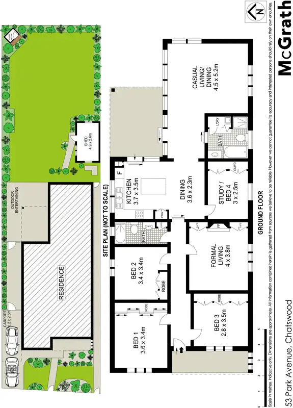 Floorplan of Homely house listing, 53 Park Avenue, Chatswood NSW 2067