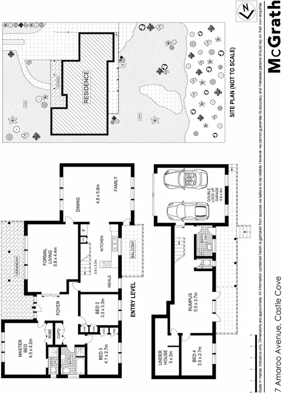 Floorplan of Homely house listing, 7 Amaroo Avenue, Castle Cove NSW 2069