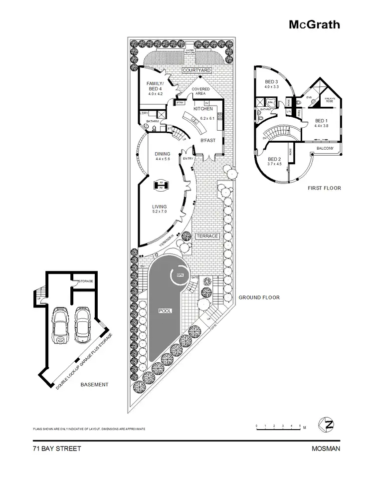 Floorplan of Homely house listing, 71 Bay Street, Mosman NSW 2088