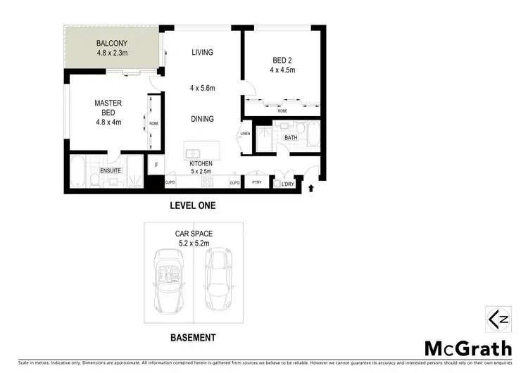 Floorplan of Homely unit listing, 67/331 Miller Street, Cammeray NSW 2062