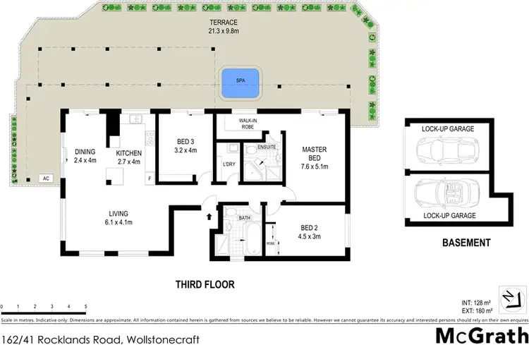 Floorplan of Homely apartment listing, 162/41 Rocklands Road, Wollstonecraft NSW 2065