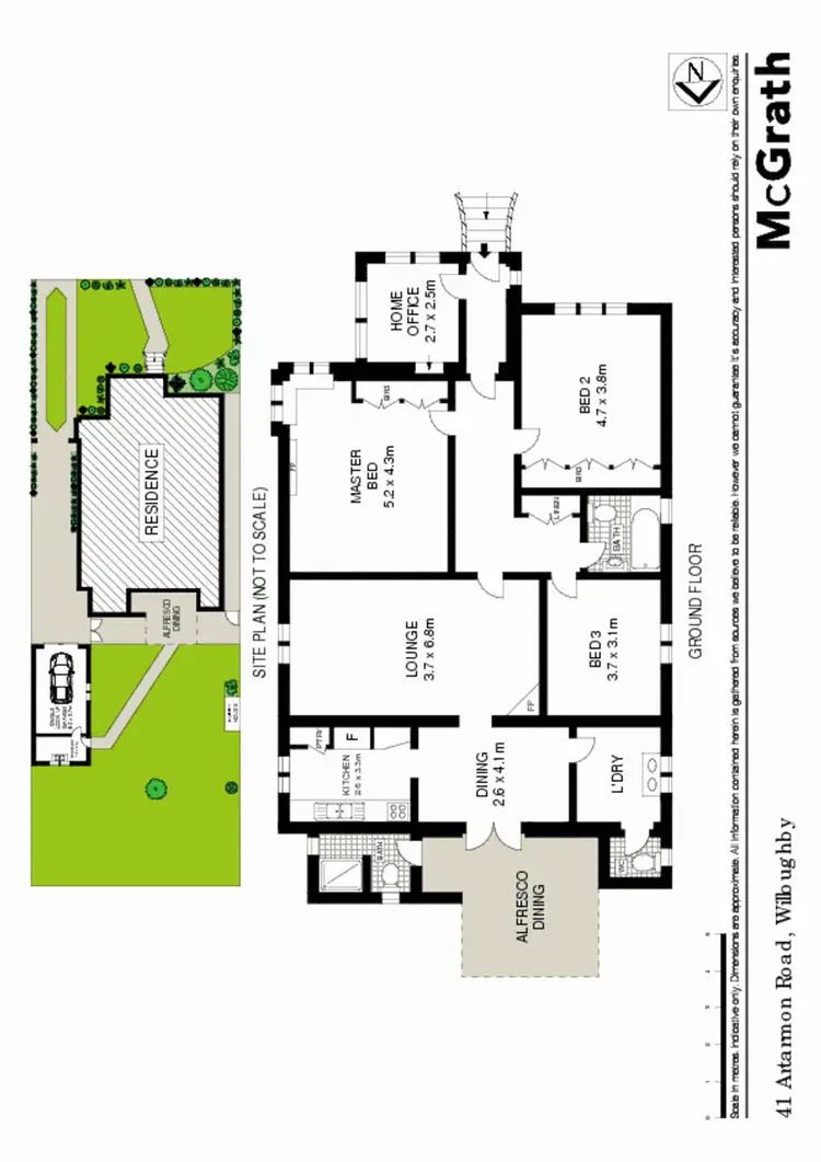 Floorplan of Homely house listing, 41 Artarmon Road, Willoughby NSW 2068
