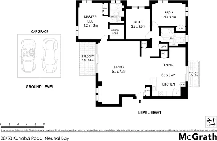 Floorplan of Homely apartment listing, 28/58 Kurraba Road, Neutral Bay NSW 2089