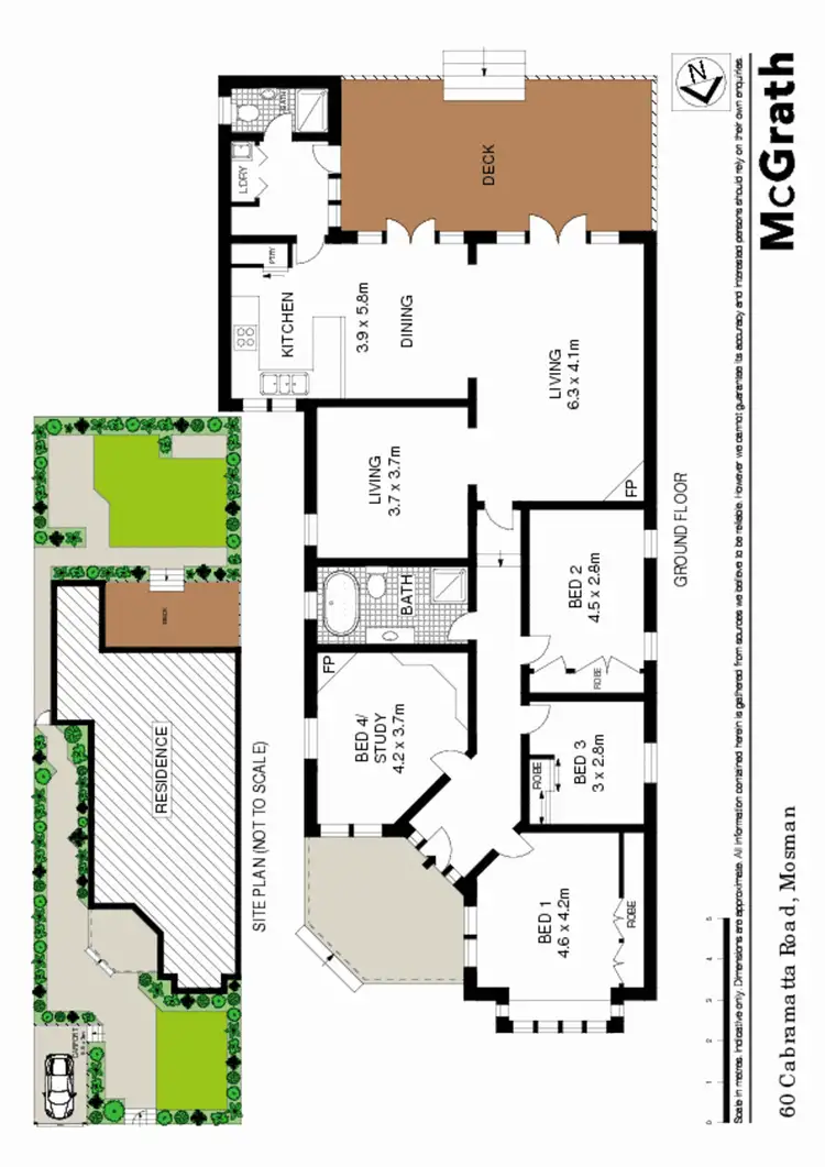 Floorplan of Homely house listing, 60 Cabramatta Road, Mosman NSW 2088