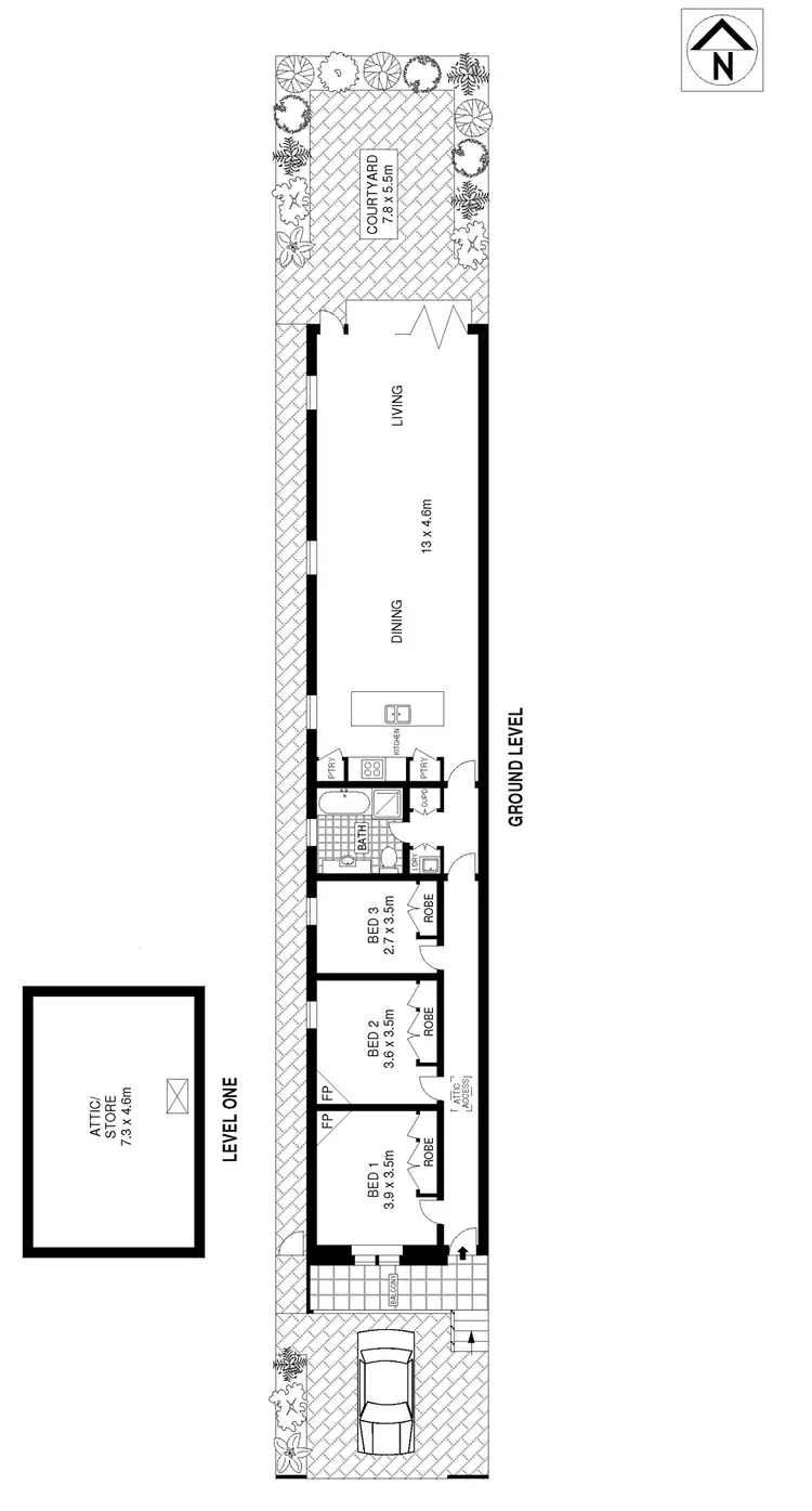 Floorplan of Homely house listing, 115 Spencer Road, Mosman NSW 2088