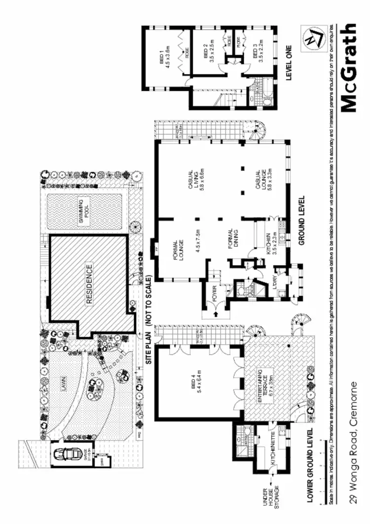 Floorplan of Homely house listing, 29 Wonga Road, Cremorne NSW 2090