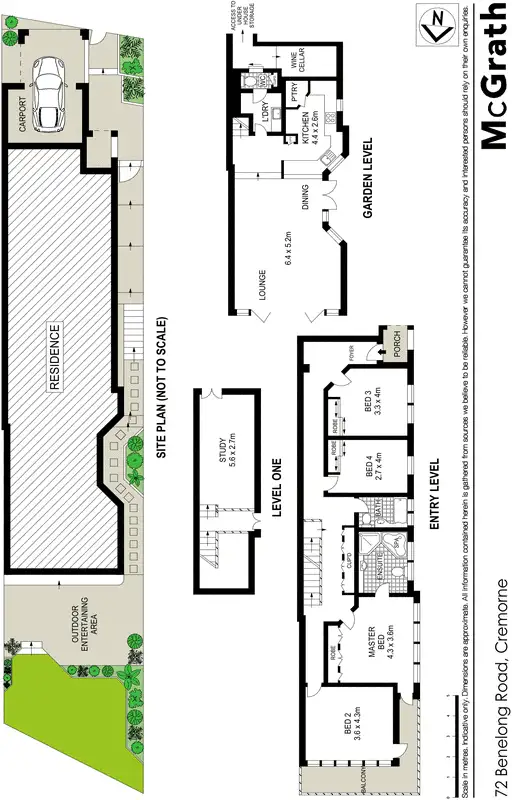 Floorplan of Homely house listing, 72 Benelong Road, Cremorne NSW 2090