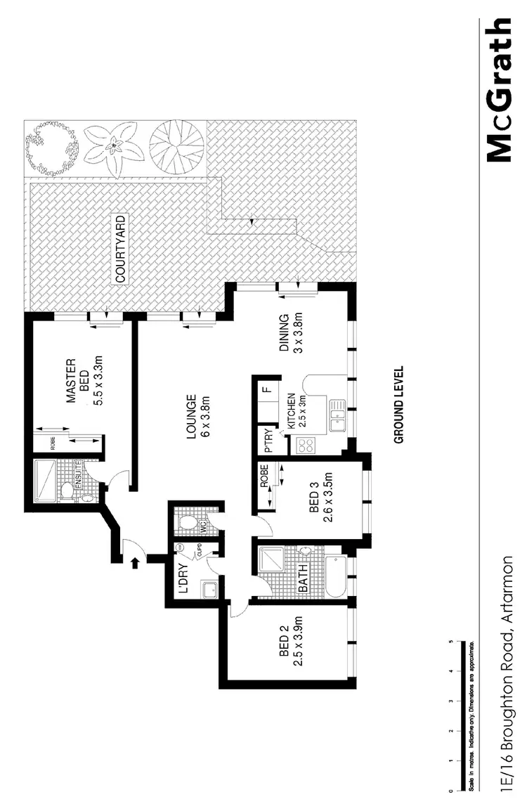 Floorplan of Homely apartment listing, 1E/16 Broughton Road, Artarmon NSW 2064
