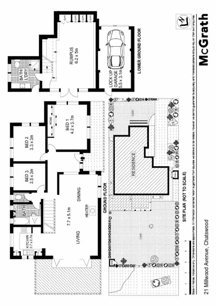 Floorplan of Homely house listing, 21 Millwood Avenue, Chatswood NSW 2067
