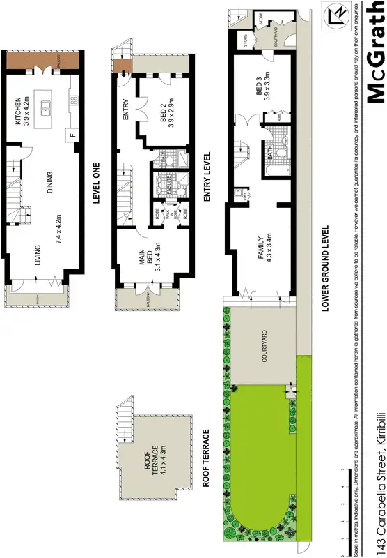 Floorplan of Homely house listing, 143 Carabella Street, Kirribilli NSW 2061