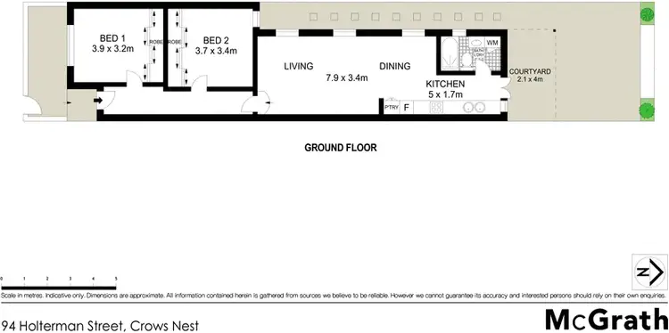 Floorplan of Homely house listing, 94 Holtermann Street, Crows Nest NSW 2065