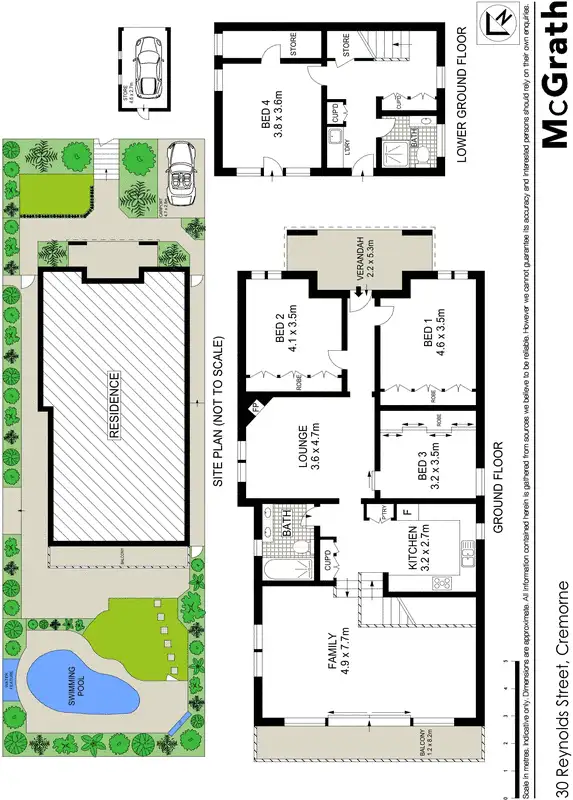 Floorplan of Homely house listing, 30 Reynolds Street, Cremorne NSW 2090