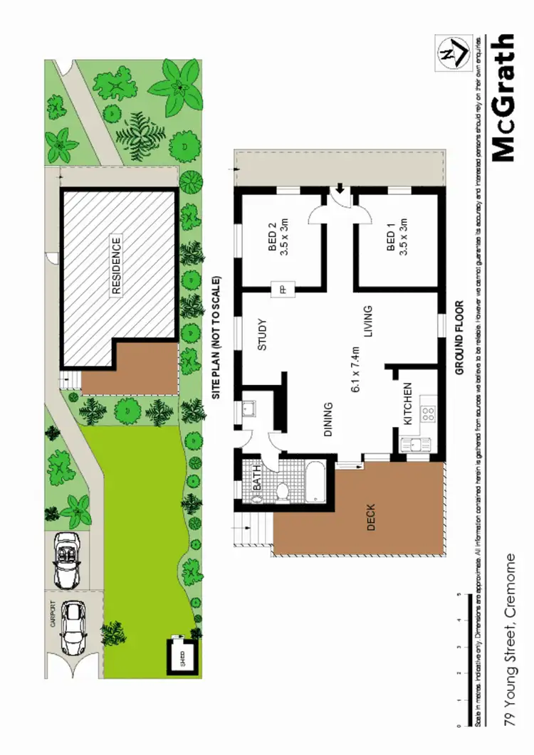 Floorplan of Homely house listing, 79 Young Street, Cremorne NSW 2090