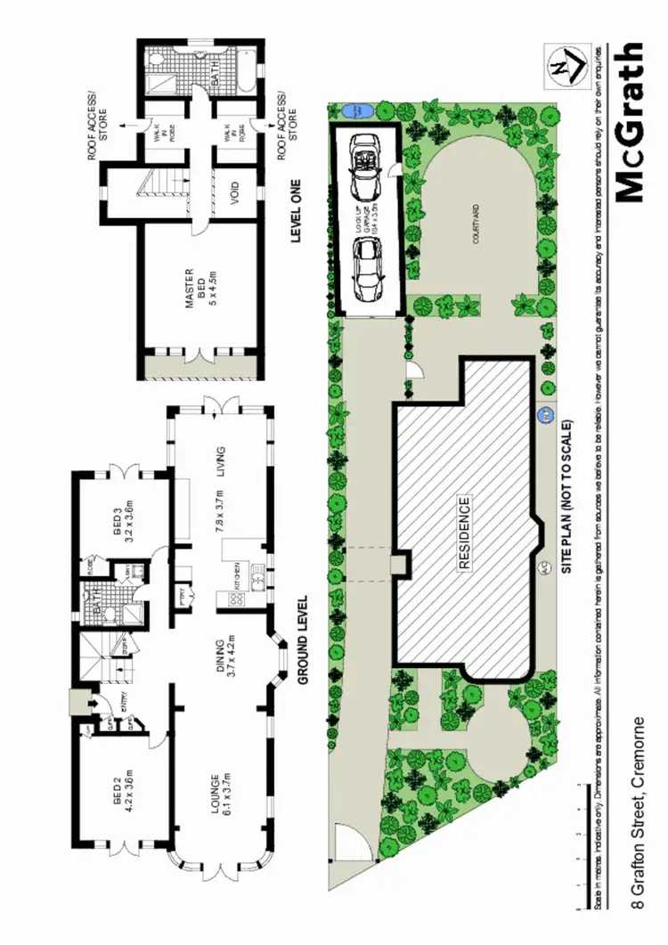 Floorplan of Homely house listing, 8 Grafton Street, Cremorne NSW 2090