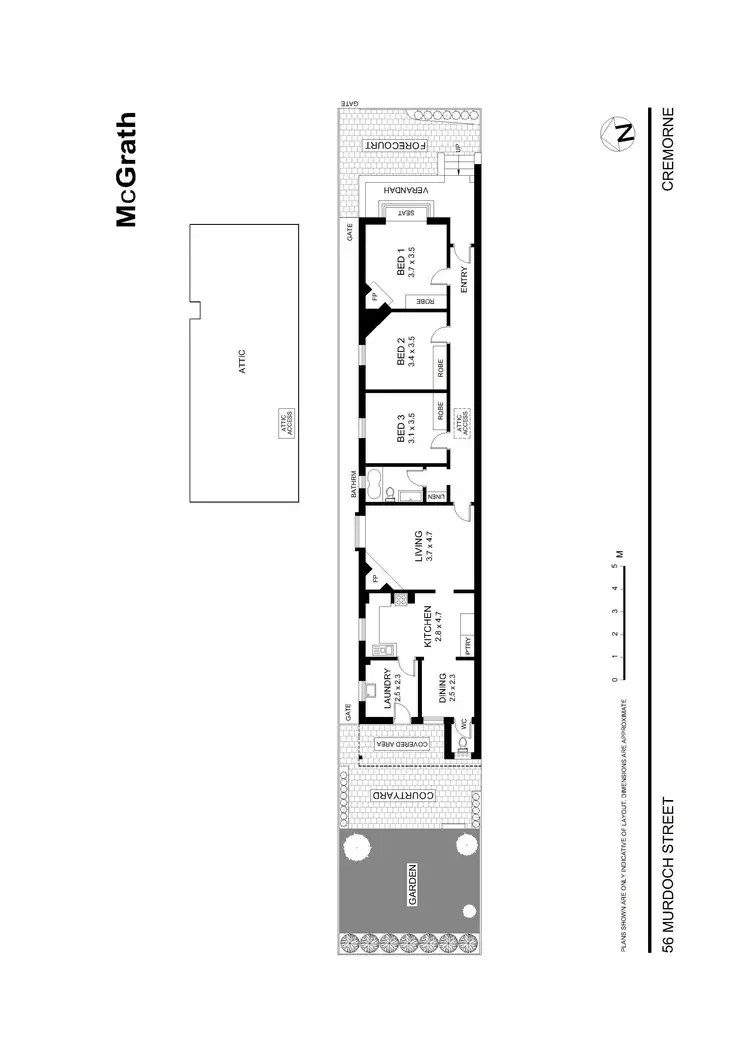 Floorplan of Homely house listing, 56 Murdoch Street, Cremorne NSW 2090