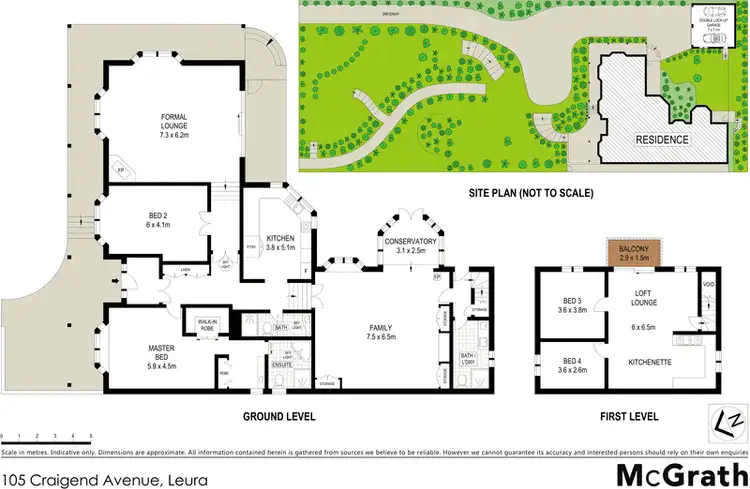 Floorplan of Homely house listing, 105 Craigend Street, Leura NSW 2780