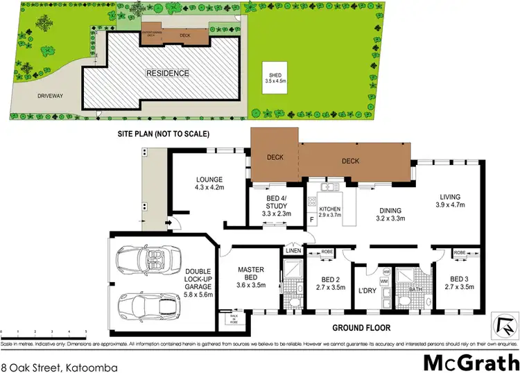 Floorplan of Homely house listing, 8 Oak Street, Katoomba NSW 2780